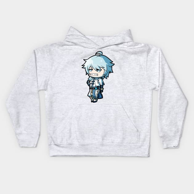 Chibi Chongyun - Genshin Impact Kids Hoodie by MangaXai